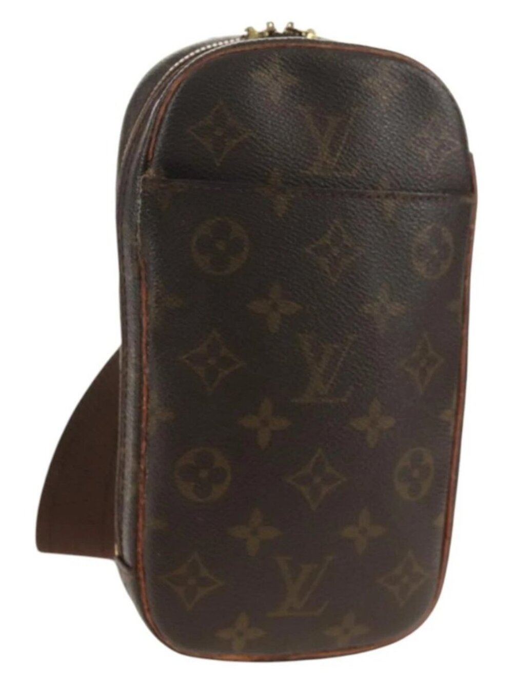 LOUIS VUITTON Monogram Pochette Gange Shoulder Bag M51870 LV Auth